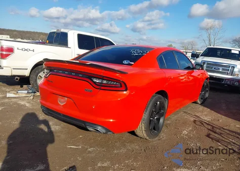 2017 Dodge Charger Se Rwd из США, поврежденный, VIN 2C3CDXBG3HH584085